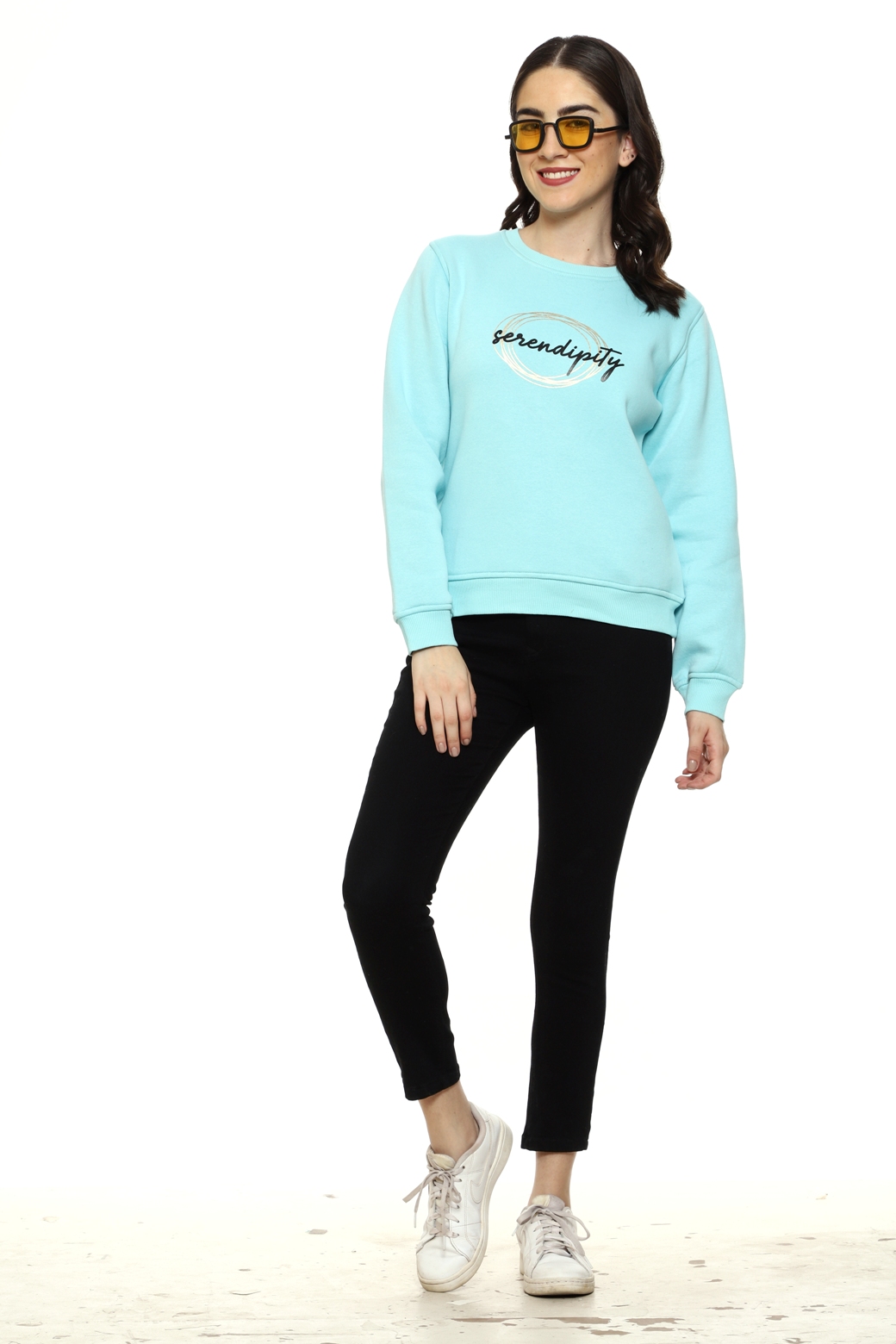 Girl Sweatshirt - Sky Blue