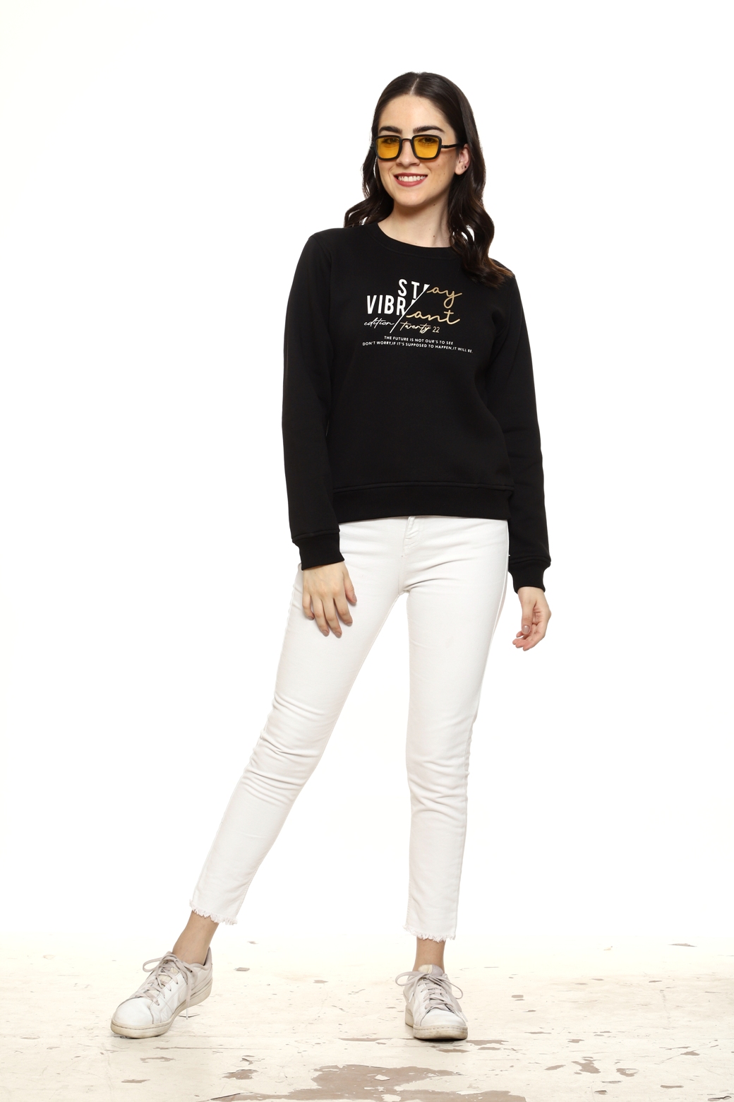 Girl Sweatshirt - Black