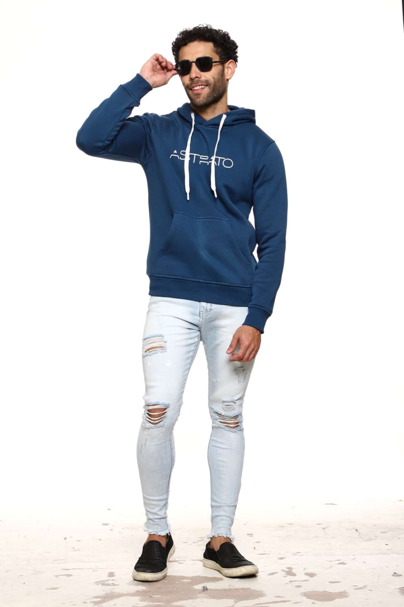 Boys Hoodie - Airforce Blue