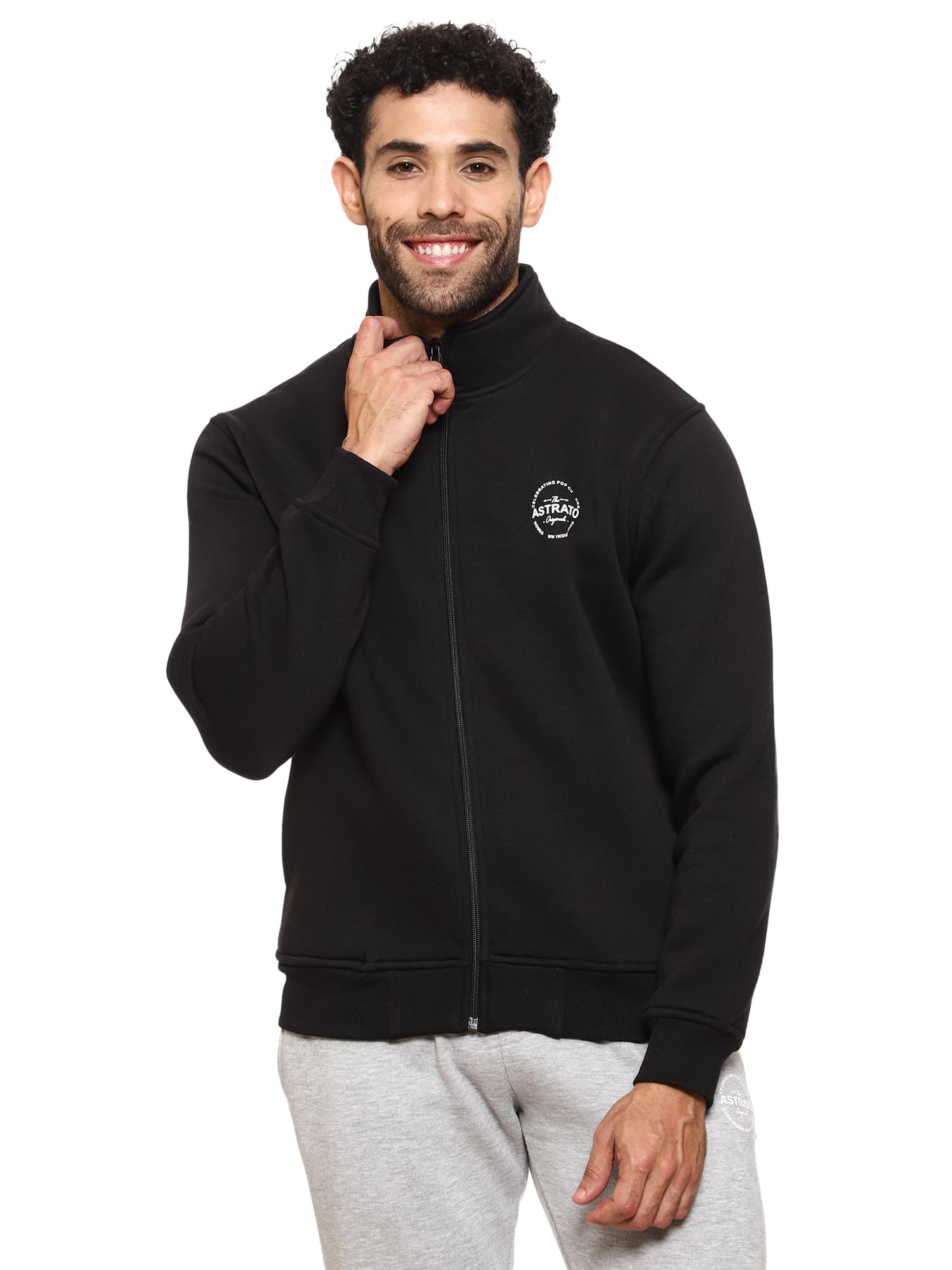 Boys Track Jacket - Black