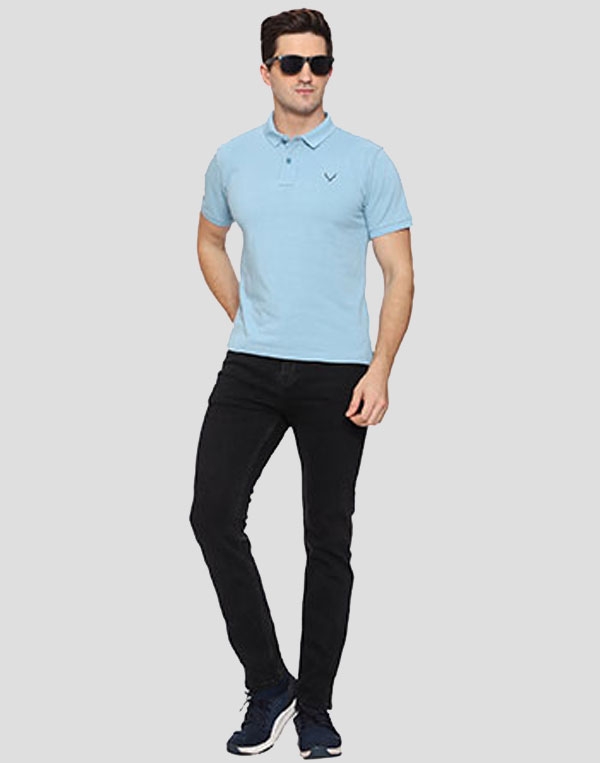 Polo T-Shirt - Sky Blue