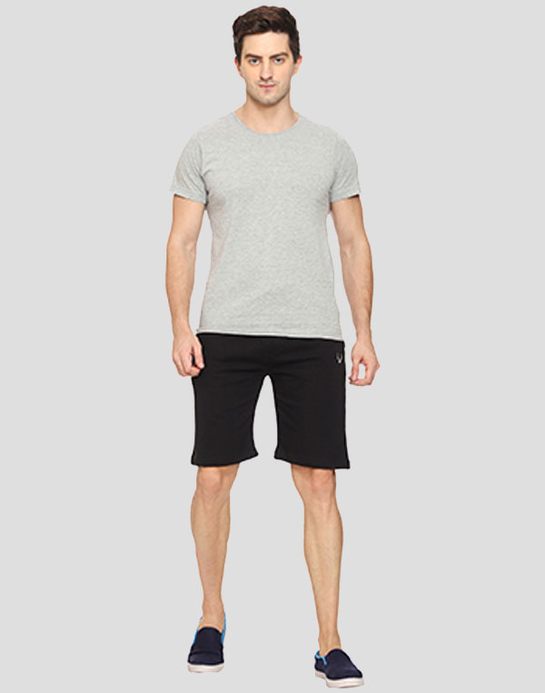 Cotton Shorts - Black